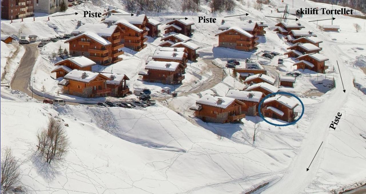 Chalet Ananas, Hameau Des Marmottes Сен-Мартен-де-Бельвіль Екстер'єр фото