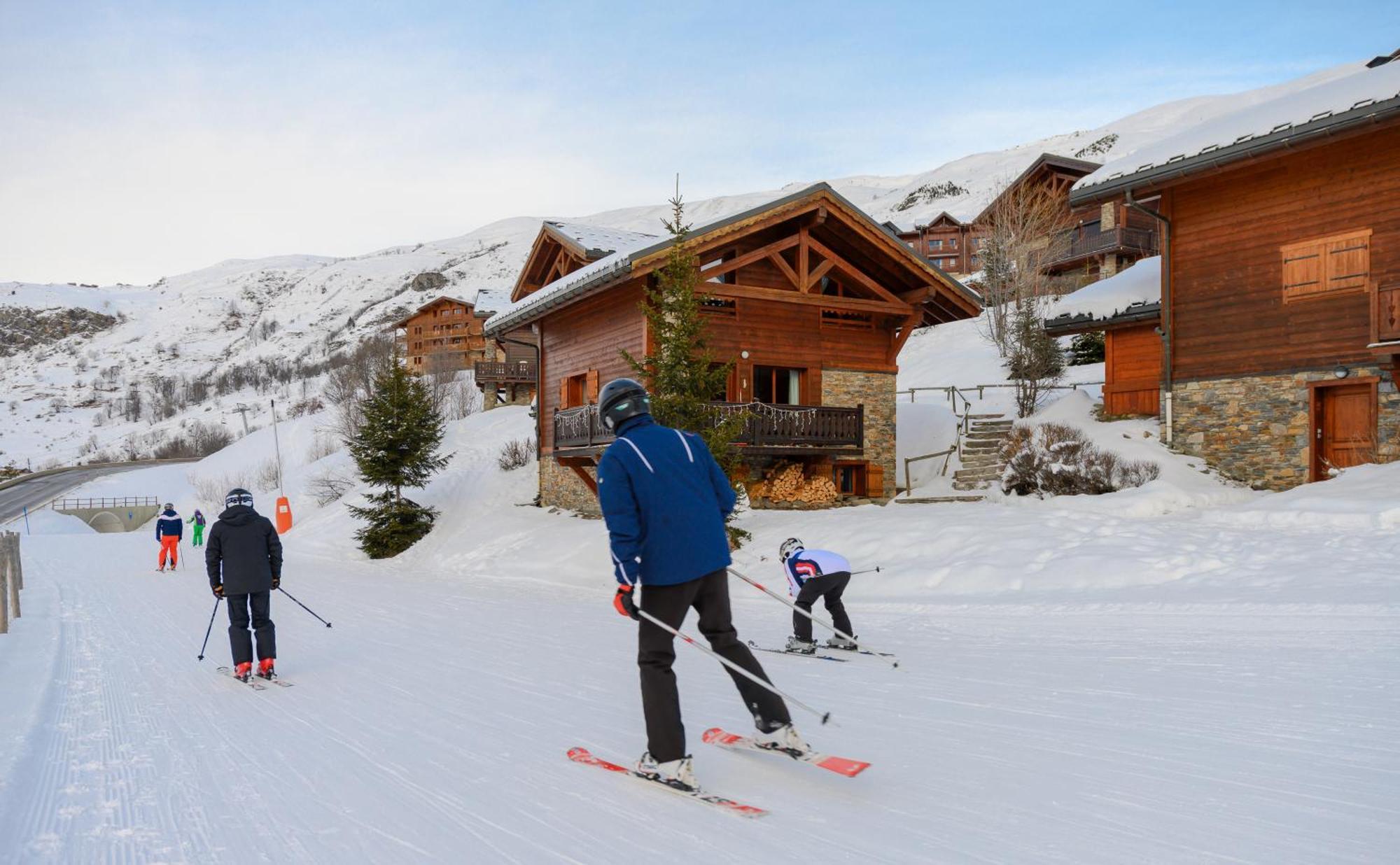 Вілла Chalet Ananas, Hameau Des Marmottes Сен-Мартен-де-Бельвіль Екстер'єр фото