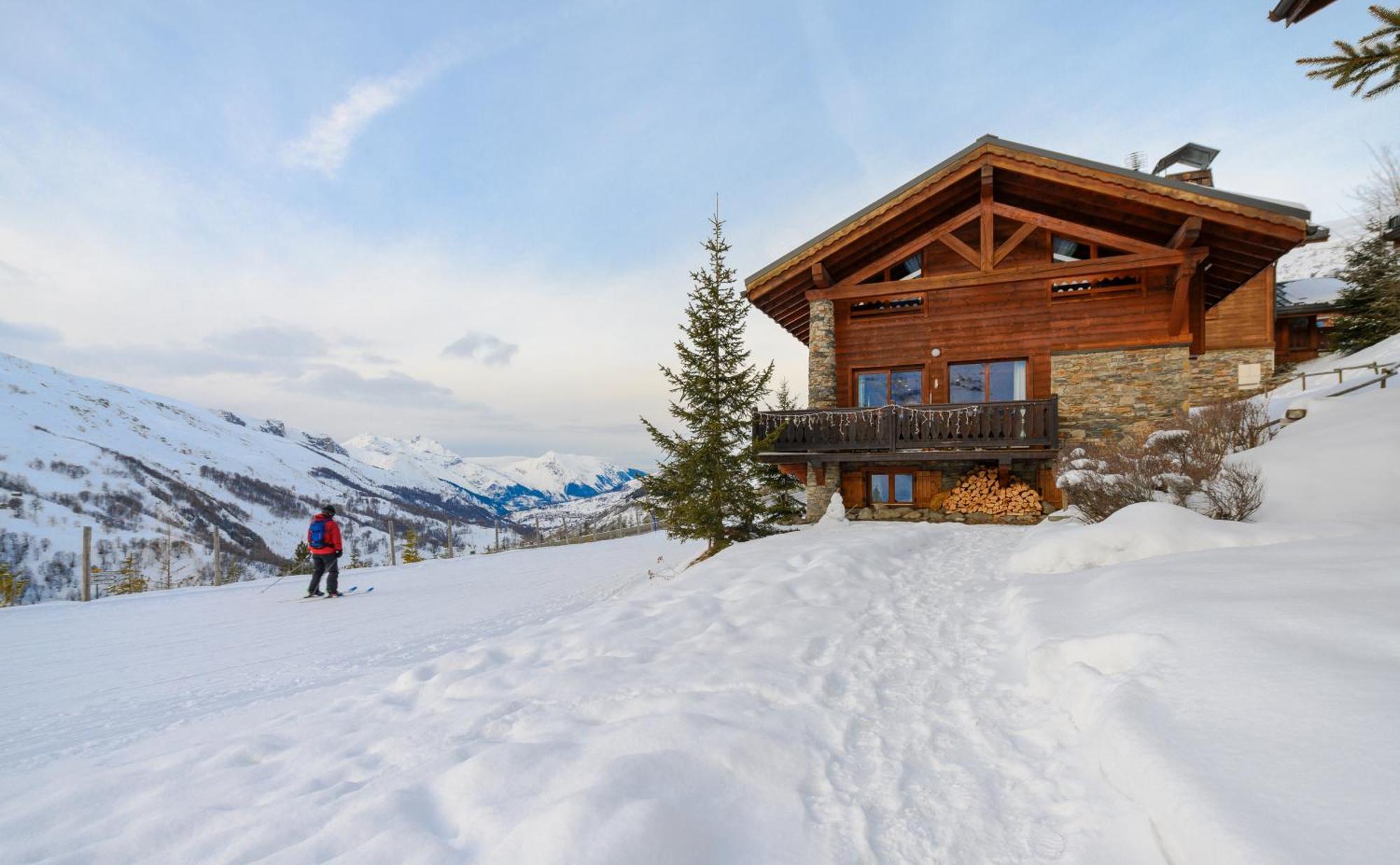 Chalet Ananas, Hameau Des Marmottes Сен-Мартен-де-Бельвіль Екстер'єр фото